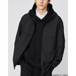 Uniqlo BLOCKTECH Parka Jacket in Black